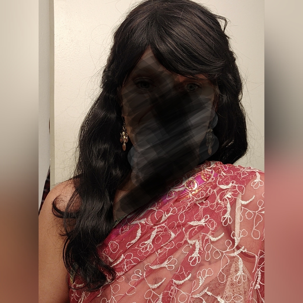 Wig 100% Brazilian REAL hair Medium length Dark